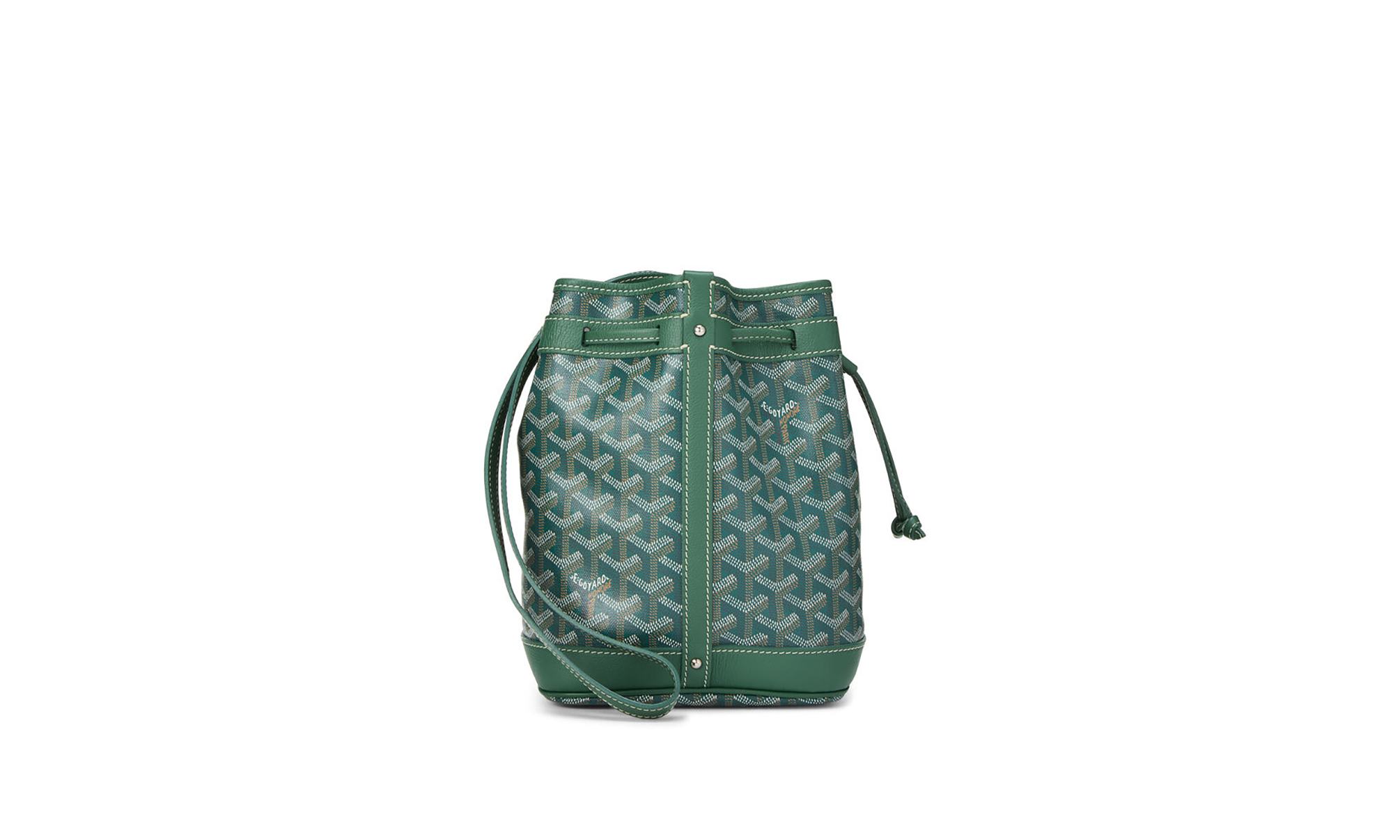 Goyardine Petite Flot Bucket Bag "Green" GOY03