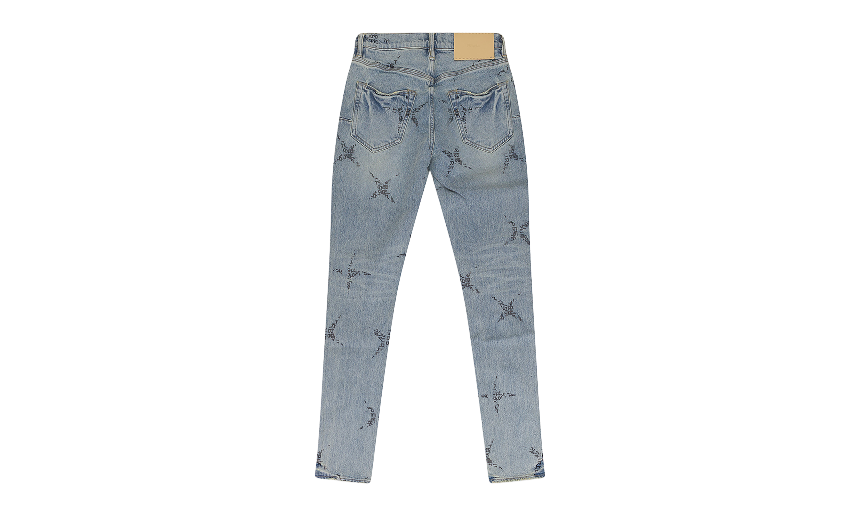 Star Monogram P001 Skinny Jeans "Blue" P001_BMLI824
