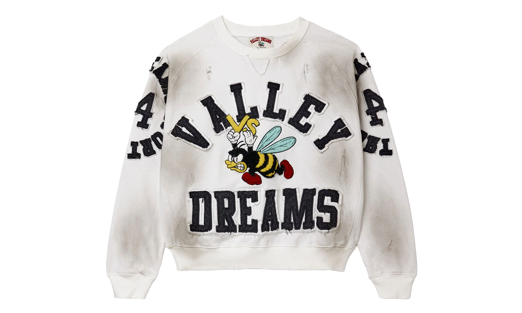 Insignia Crewneck "Dirty / White" VALE 11 007 VFICWD WT