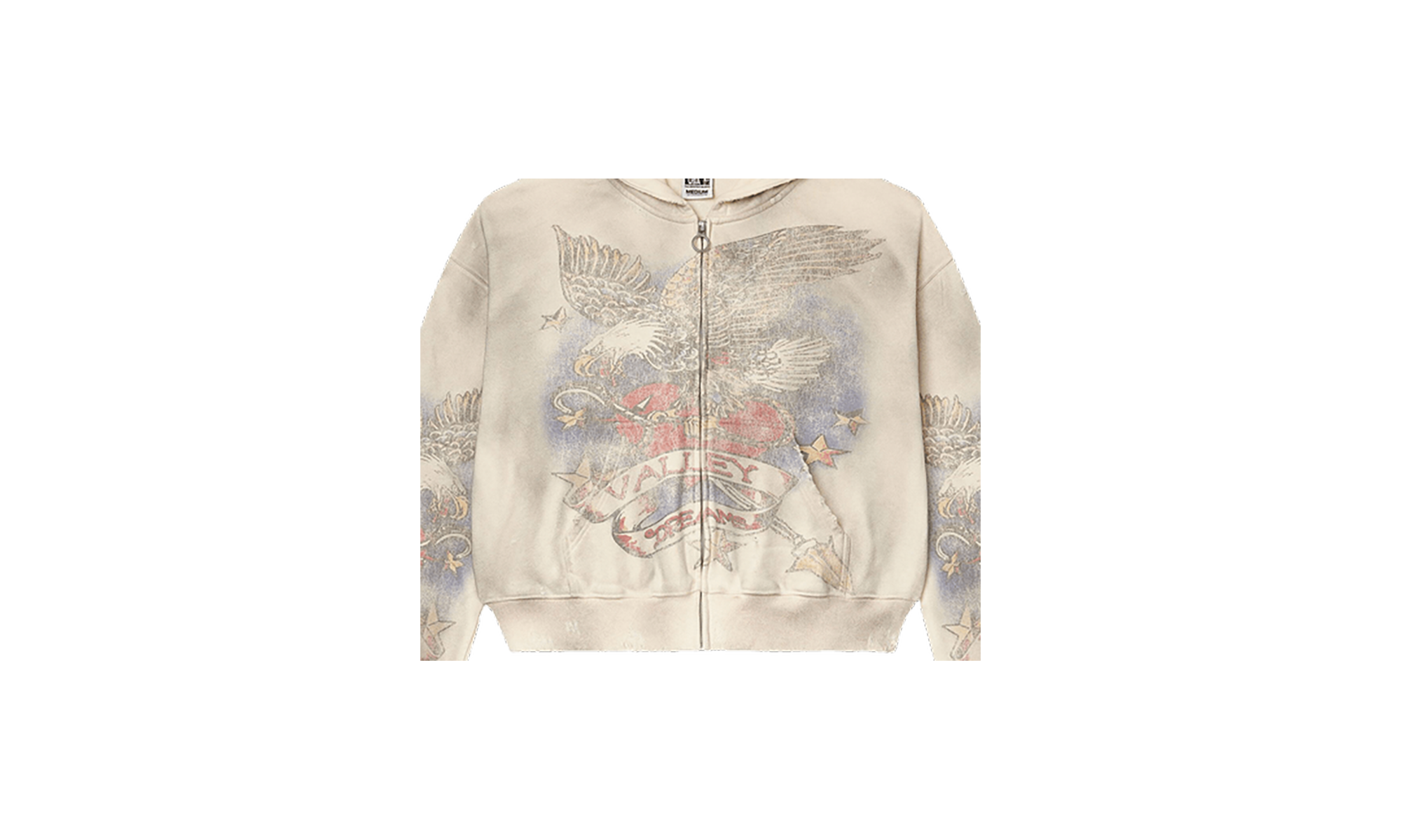 Nostalgia Zip Up "Cream" VALE 09 007 NZU CM