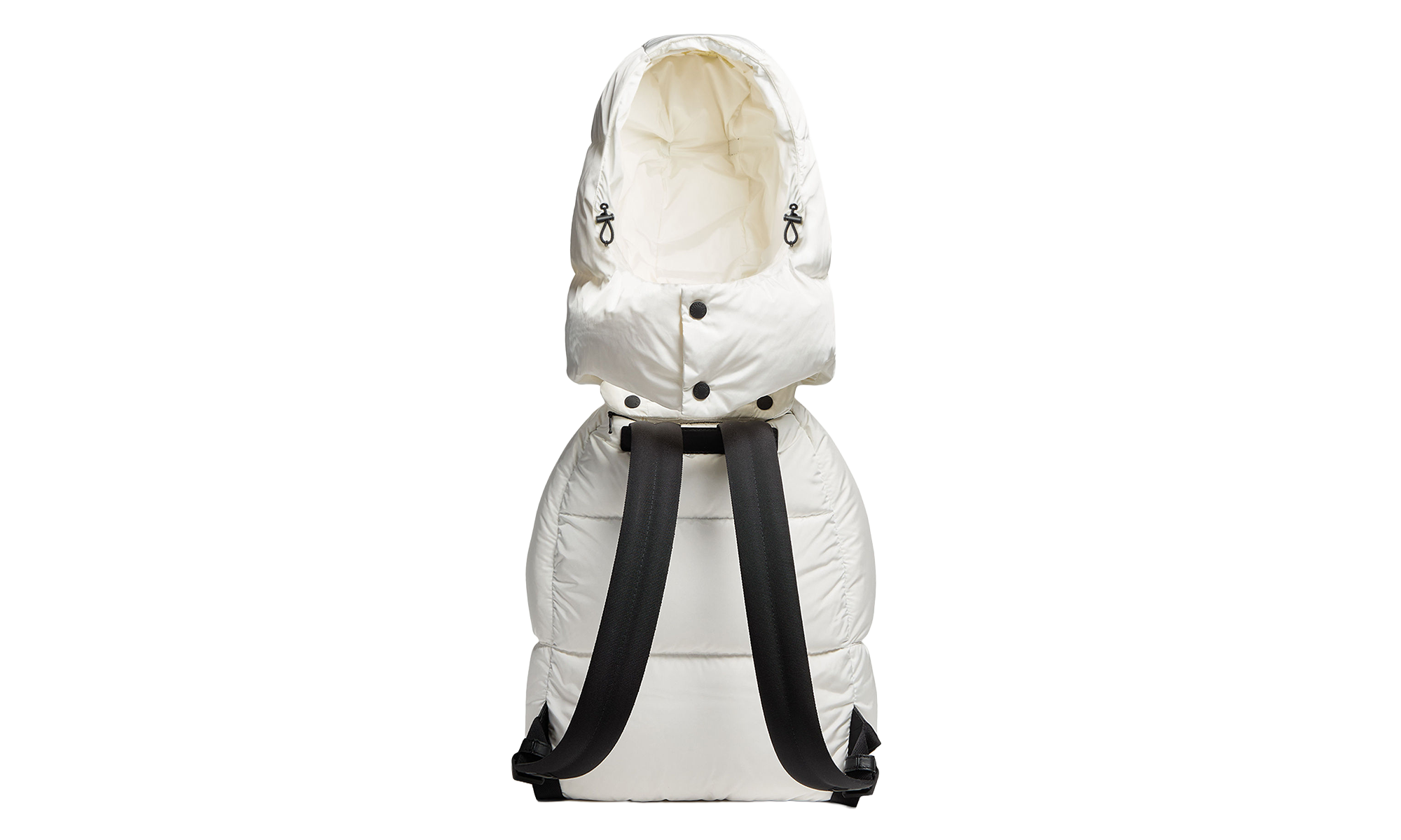 Caradoc Backpack With Hood "White" MON02