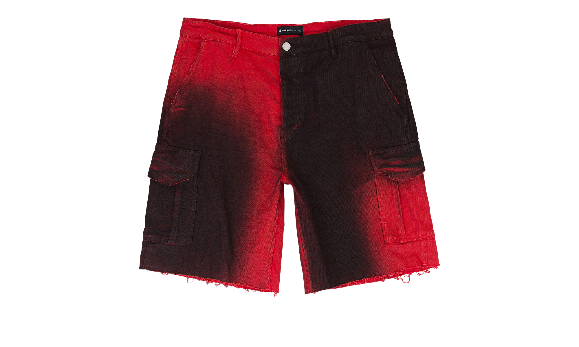 TWILL CARGO SHORT "Black" P516 TCBB223