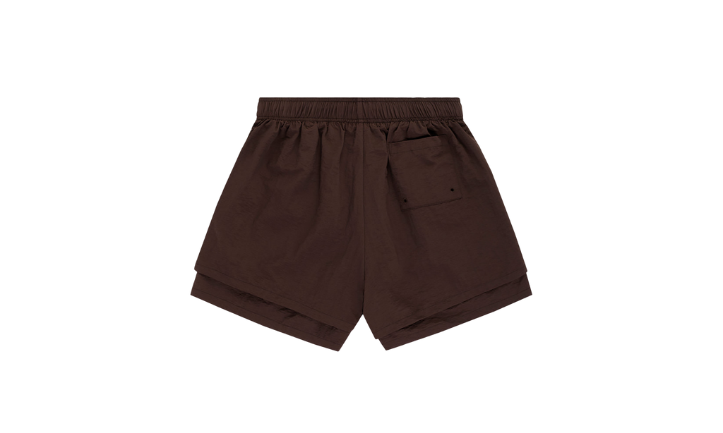 OG WEB DOUBLE LAYER SHORT "Brown & Orange" SP5der115