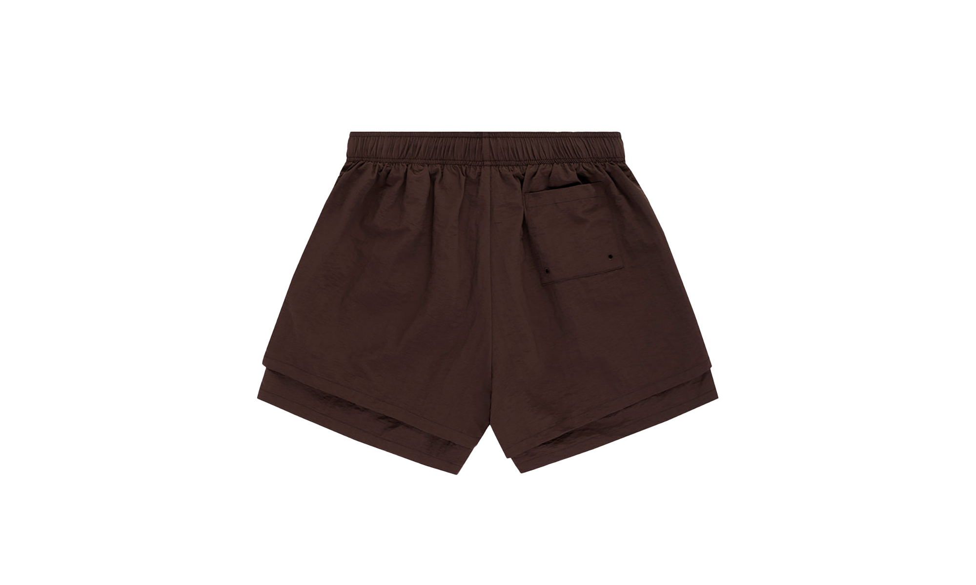 OG WEB DOUBLE LAYER SHORT "Brown & Orange" SP5der115