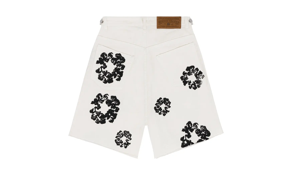 The Cotton Wreath Jean Short "White" DT187