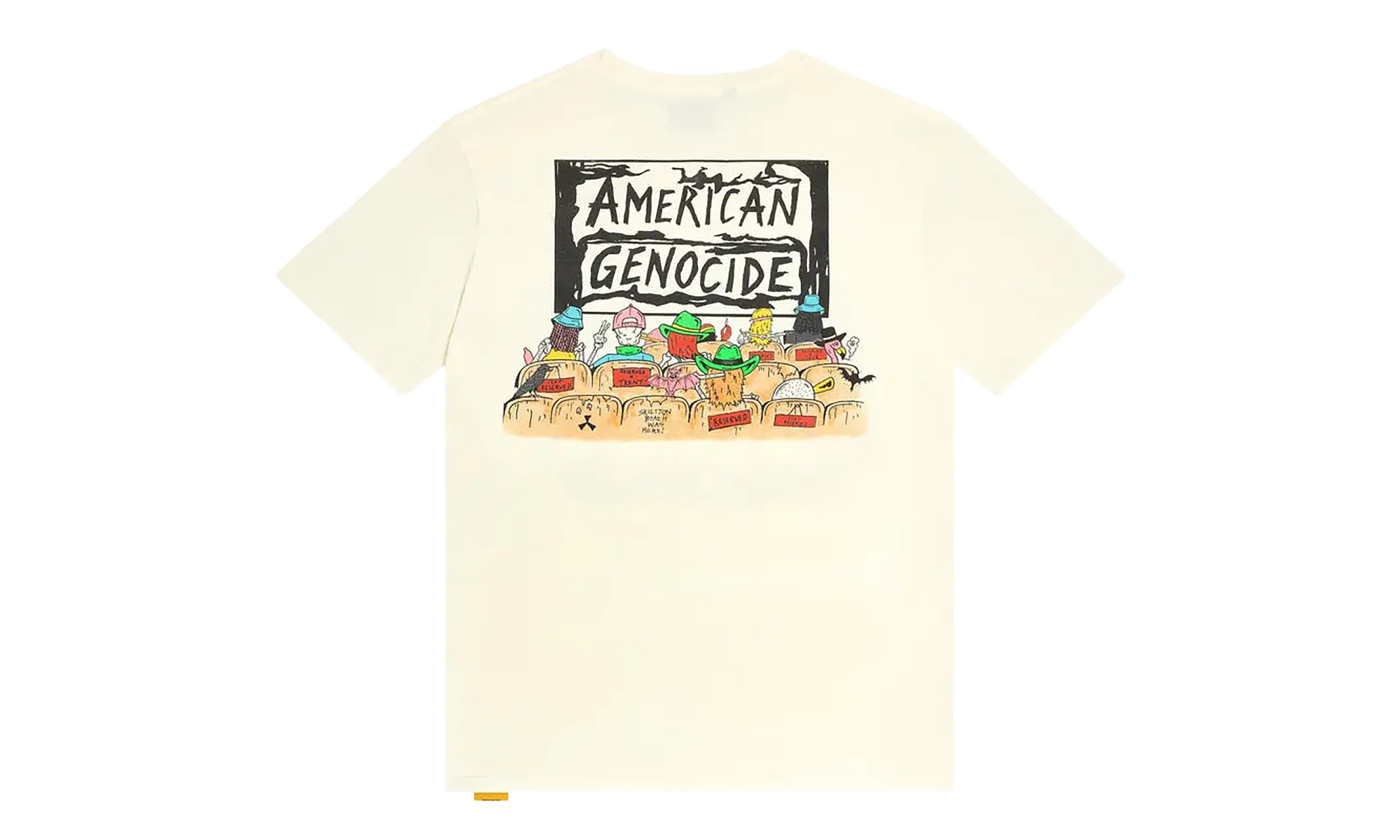 Skeleton Beach Theatre Tee "Light Archival White" GD055