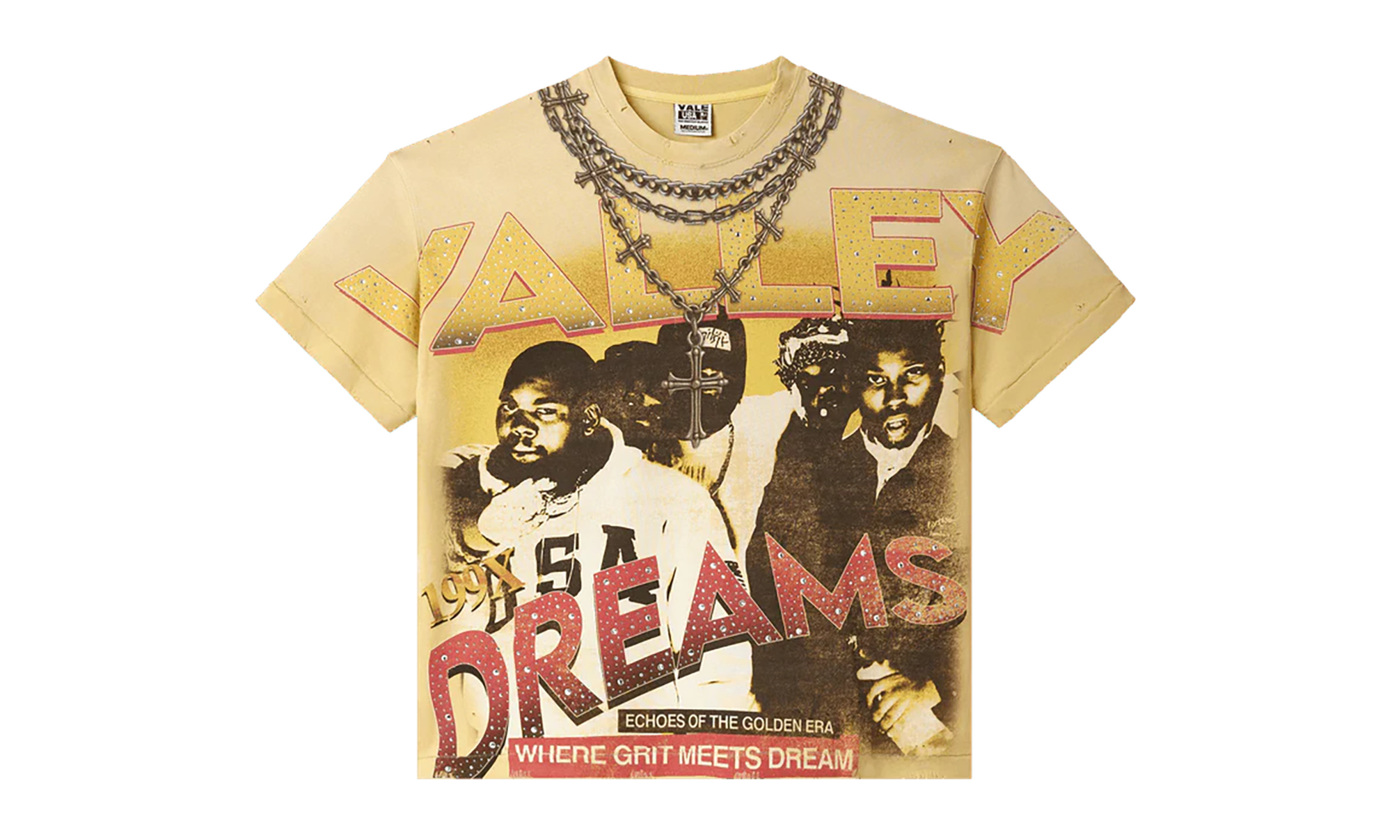 Golden Chambers Bling Tee "Yellow" VALE 07 002 GCBT YL