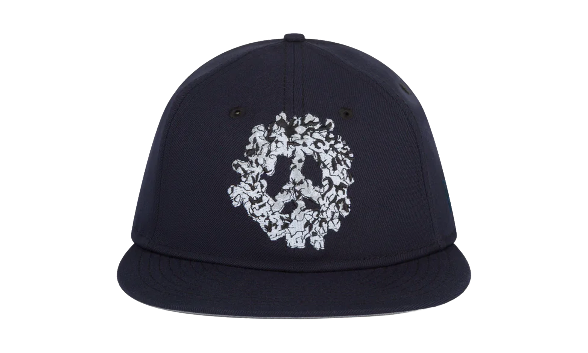 Peace Wreath Snapback Hat "Navy" DT572