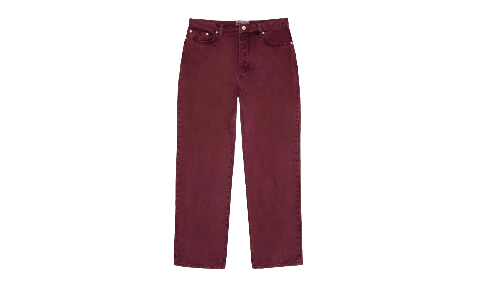 Washed Canvas Classic Jean "WINE" 116659 WINE