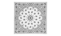 Silk bandana scarf "Black/White" CHRM0464