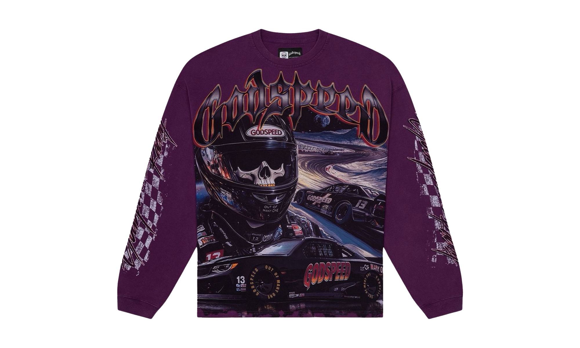 Le Dernier LS T-Shirt "Grape" GS TEE 84877 K7L