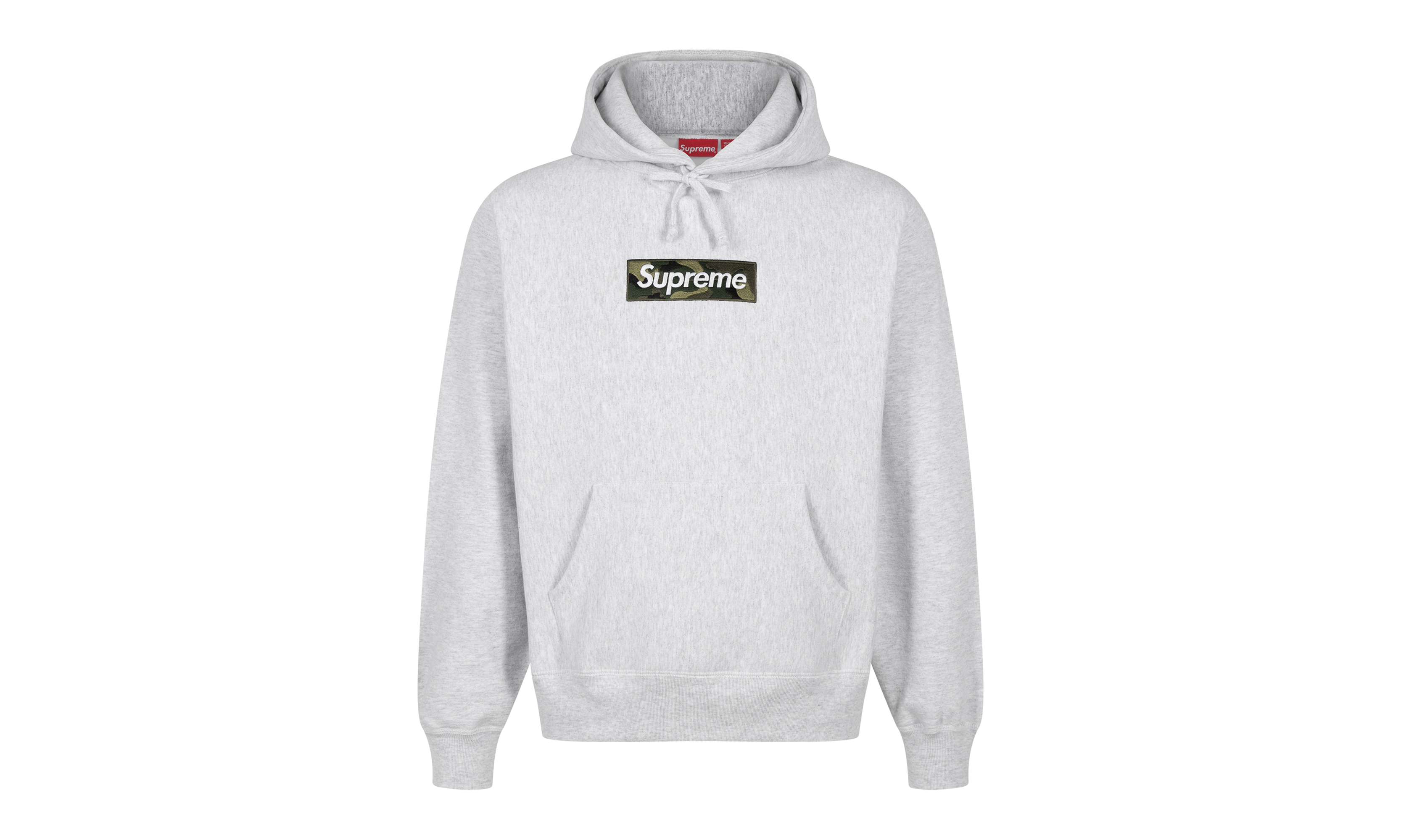 Box Logo Hoodie "FW23 - Ash Grey Camo" SU100150