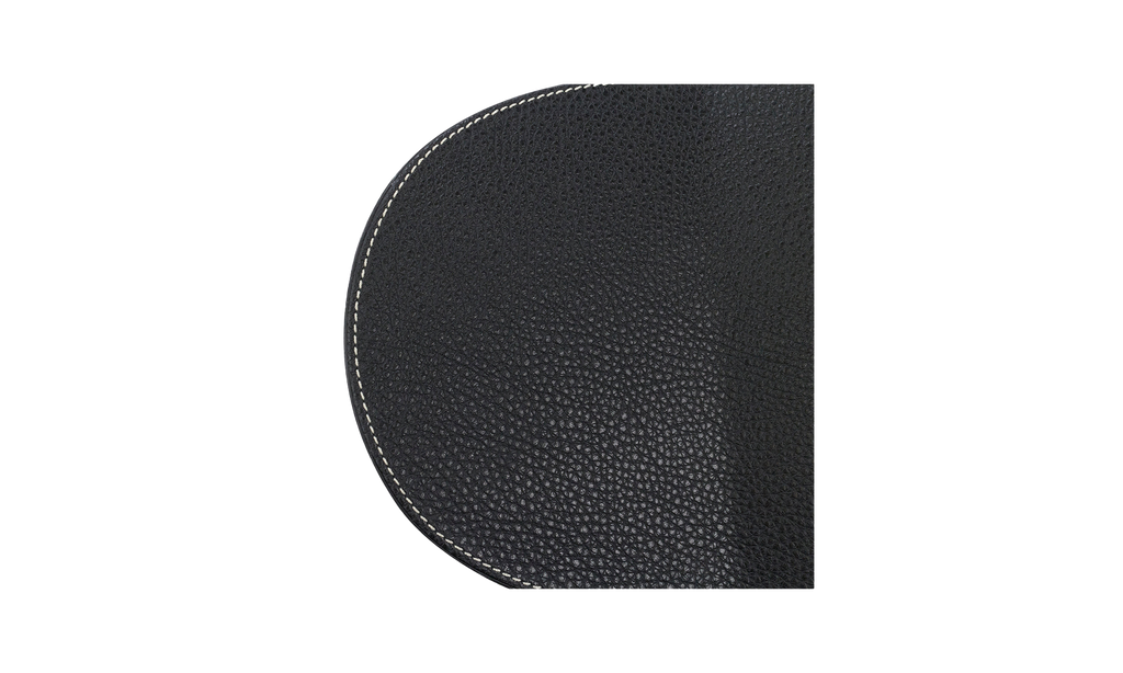 LEATHER SKATE DECK CATCH TRAY "Black" MAX001
