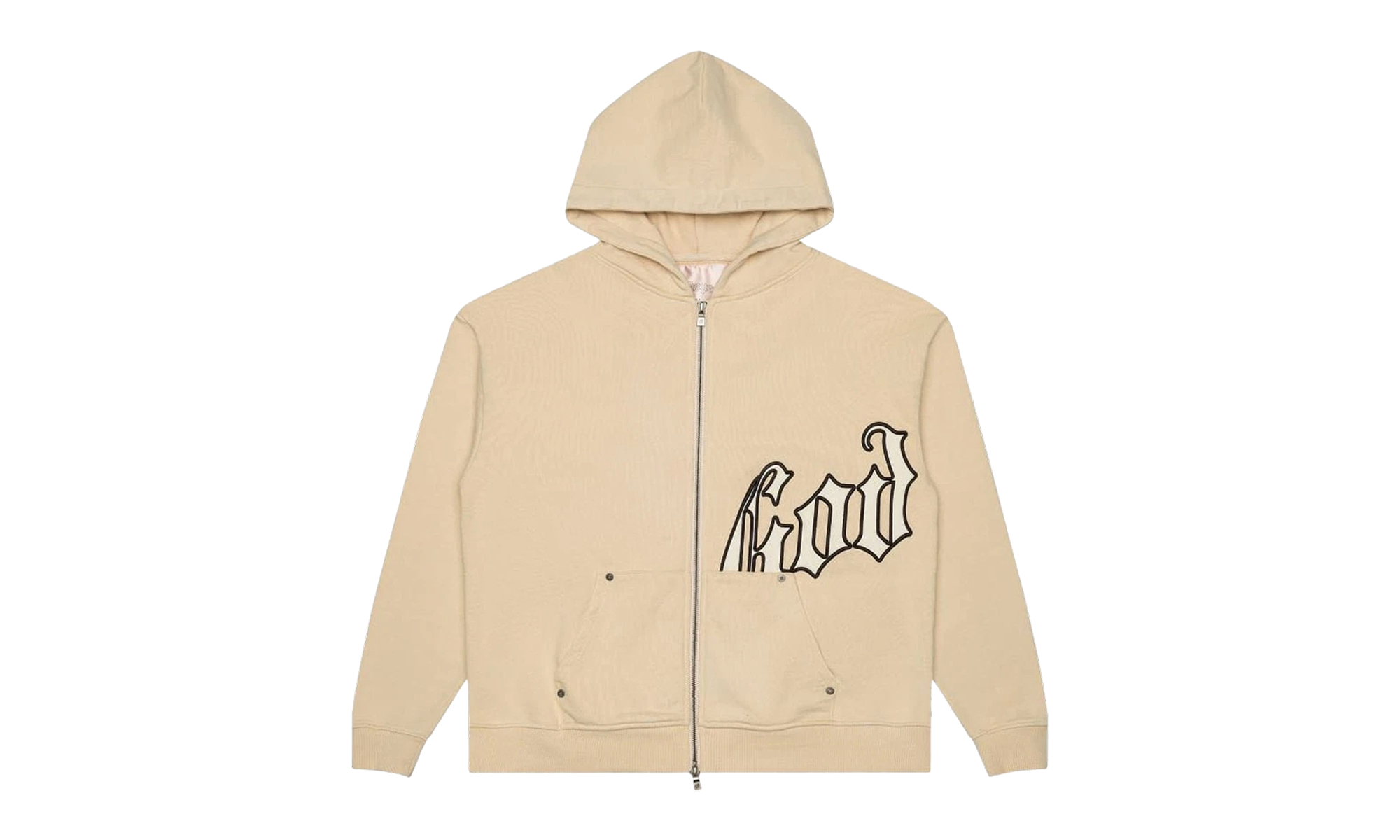 OG Logo V2 Zip Up Hoodie "Creme Bone" 10059304
