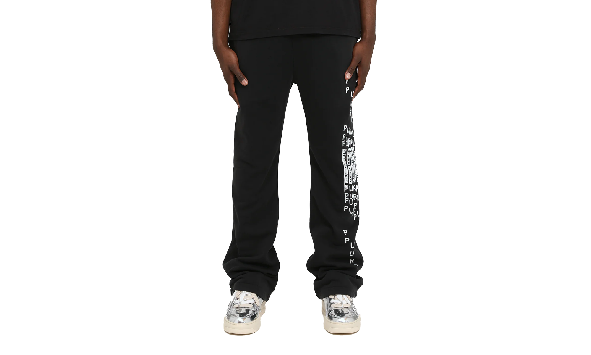 Mediumweight Fleece Flared Pants "Black" P459 HFBP126
