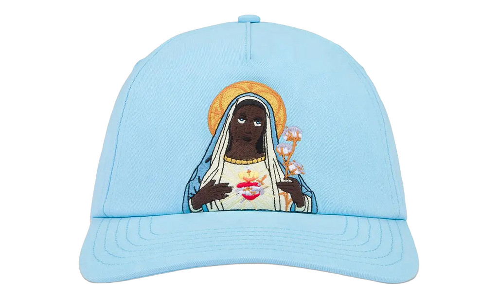 Black Mary Cap "Light Blue" DT467