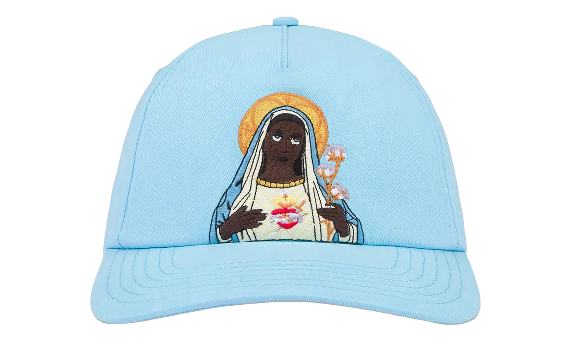 Black Mary Cap "Light Blue" DT467