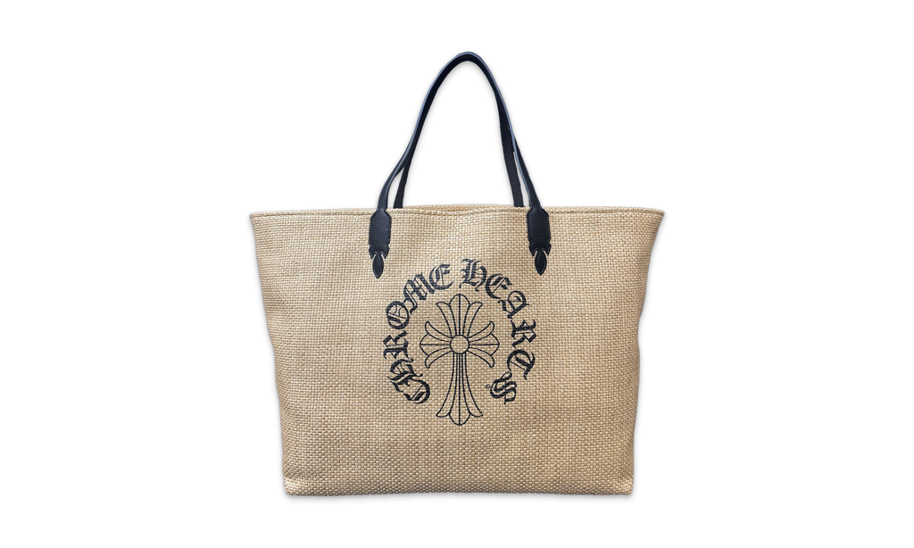 Medium Beach Cross Logo Tote Bag "Beige / Black" CHRM0630
