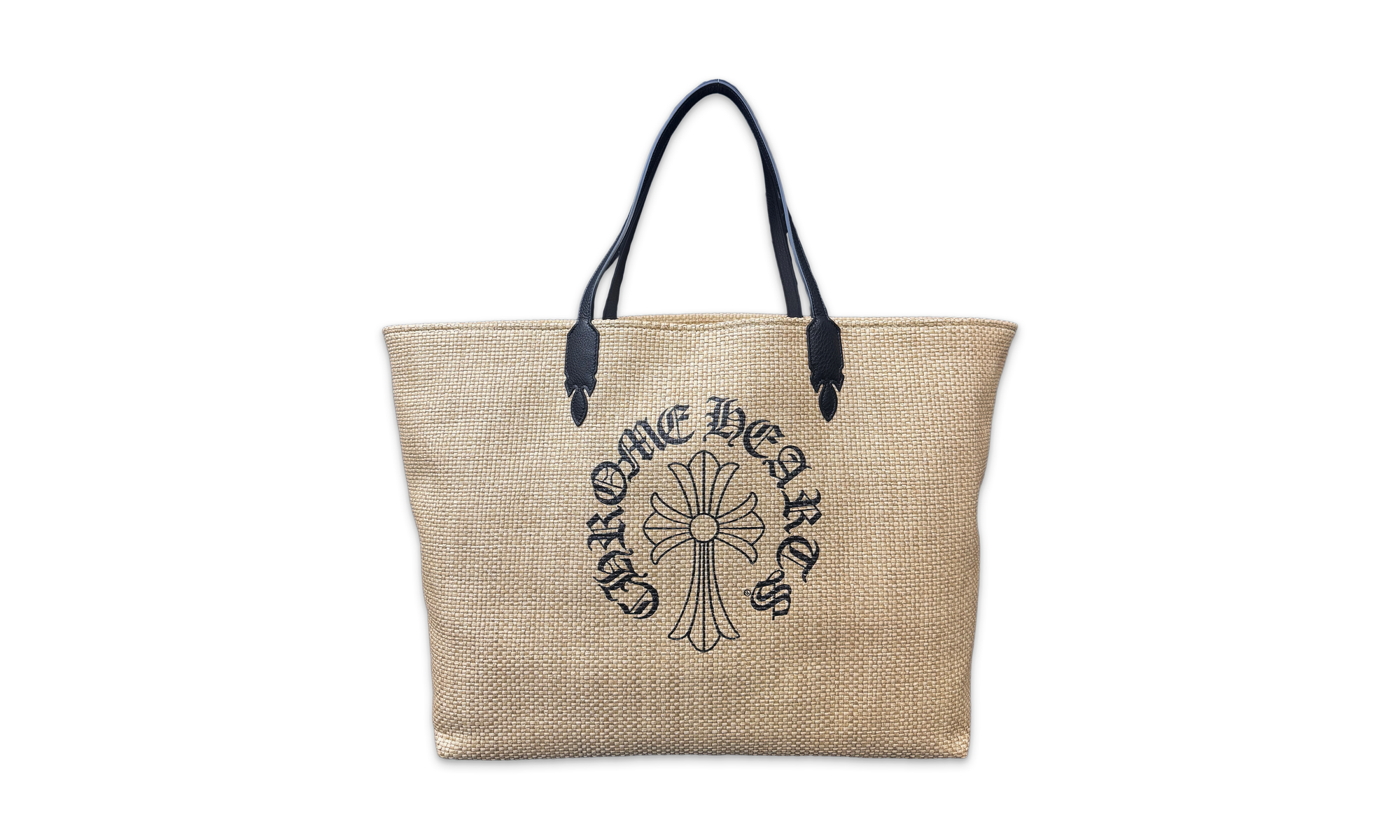Medium Beach Cross Logo Tote Bag "Beige / Black" CHRM0630