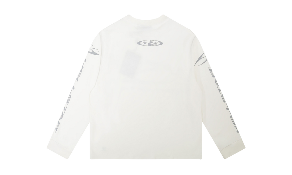 Cursive Logo Longsleeve T-Shirt "White" HSR095