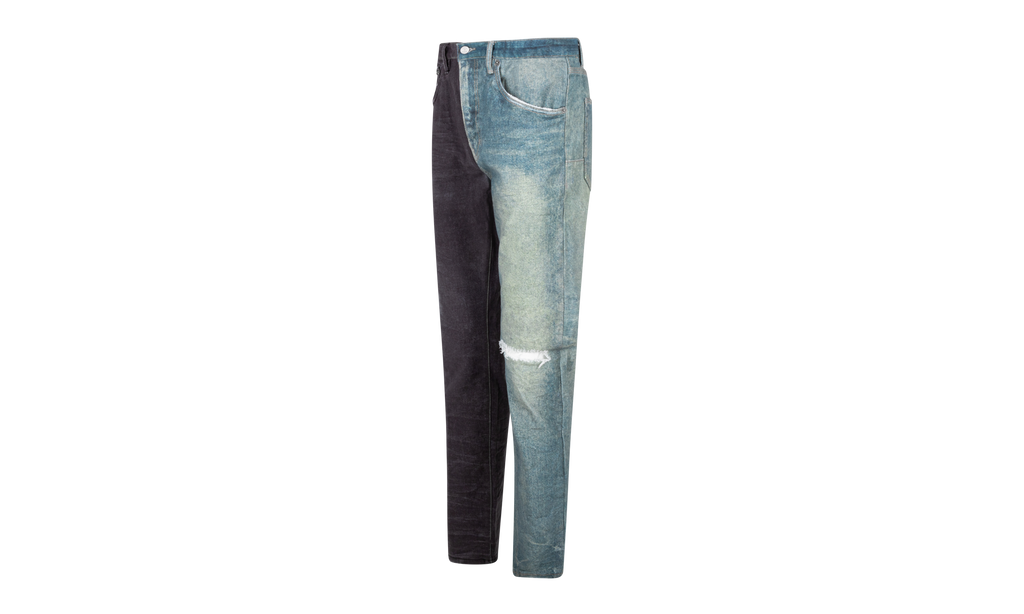 Printed Denim Jeans P001 BINP222