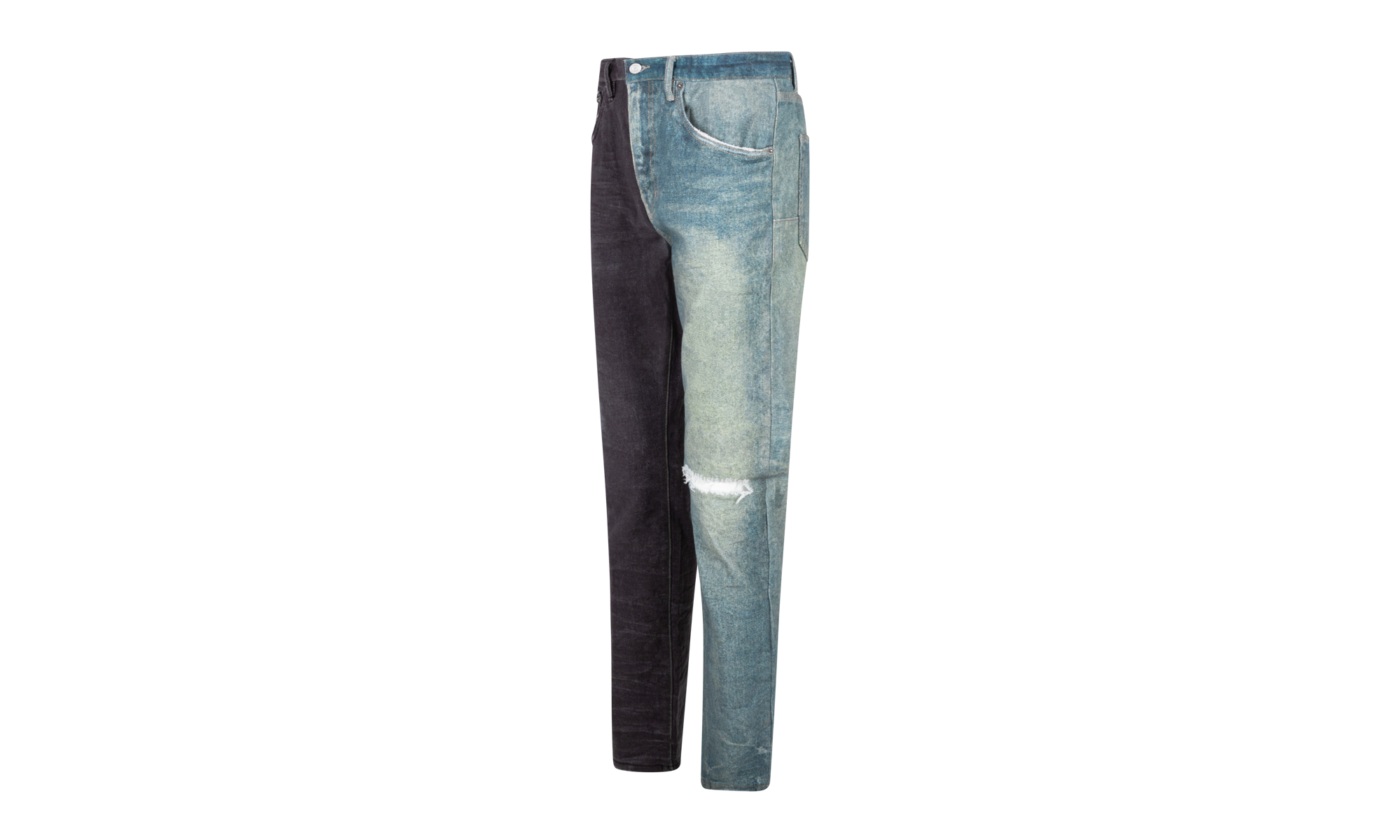 Printed Denim Jeans P001 BINP222