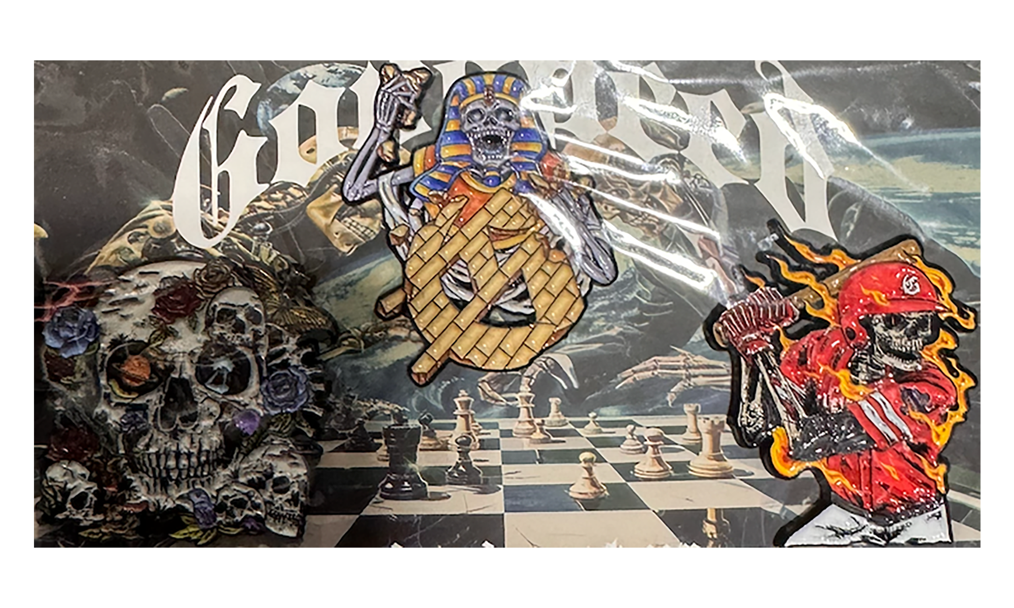 Godspeed Pyramid Pins "Multicolor" GS171