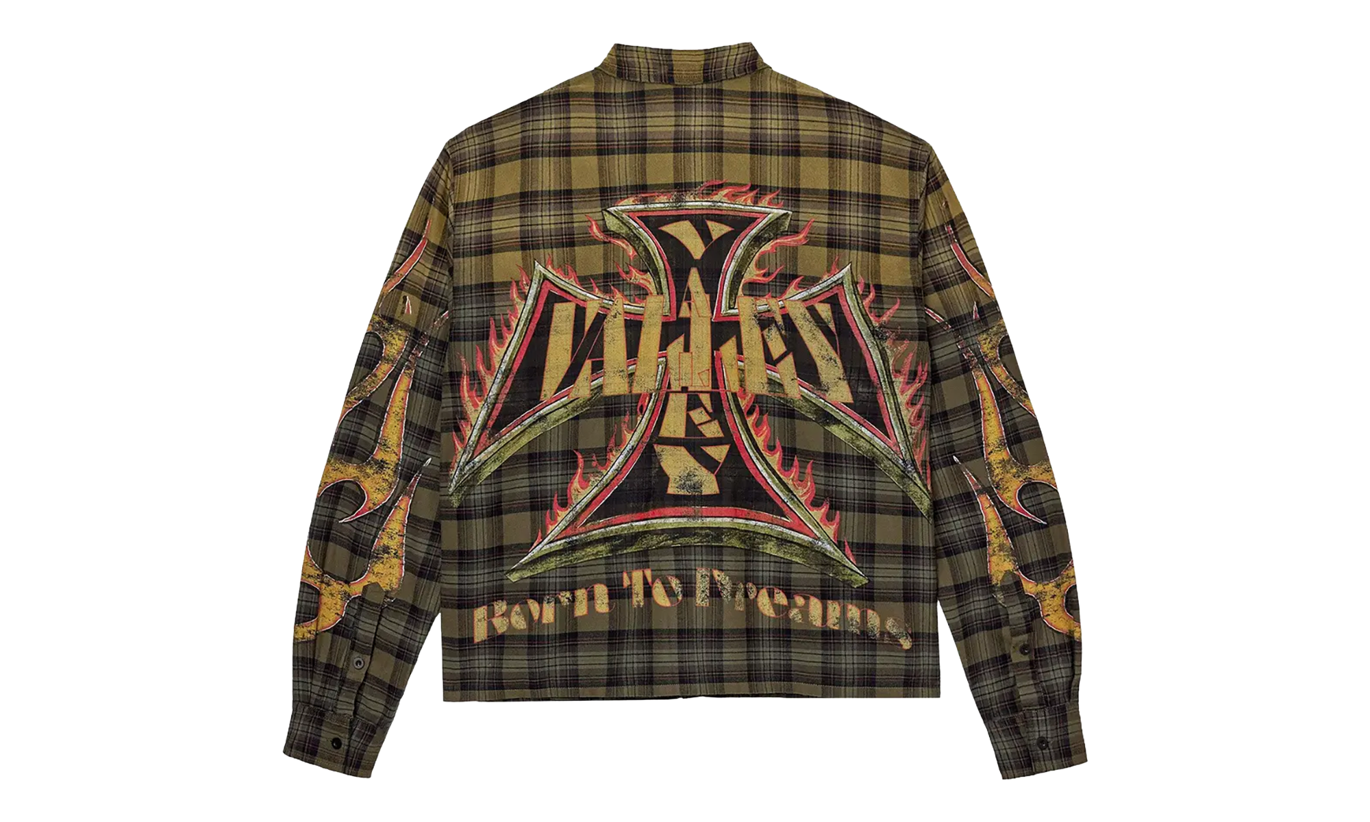 Reborn Flannel "Green" LLWJDSQZ