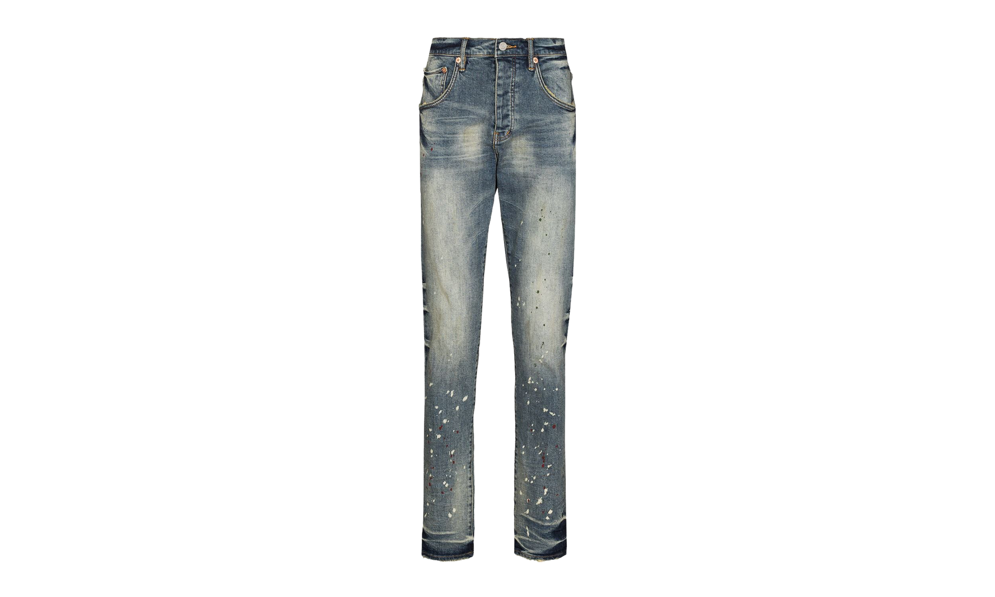 Slim Fit Jeans "SPOTTED INDIGO" P002 VSI