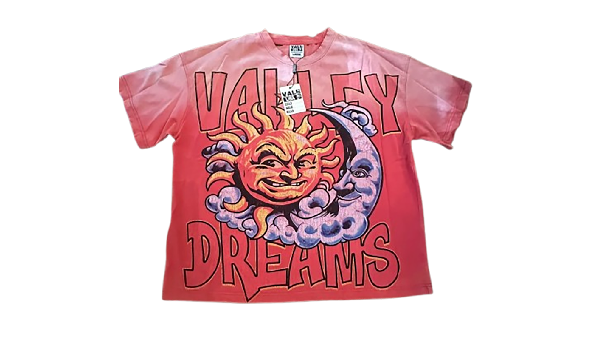 Trashed Red Sun Tee "Valley Dreams - Red" VAL01
