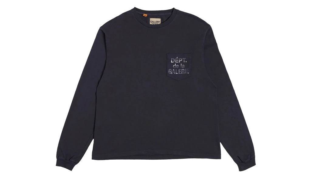 De La Galerie L/S Pocket "Black" AB076791
