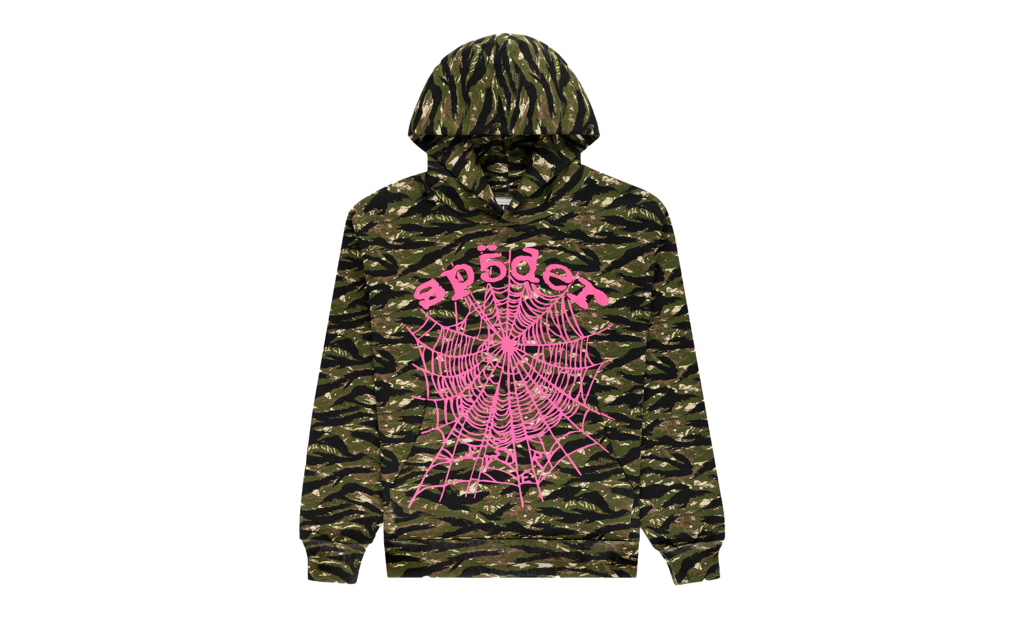 OG WEB V2 HOODIE "Tiger Camo" SP5der33