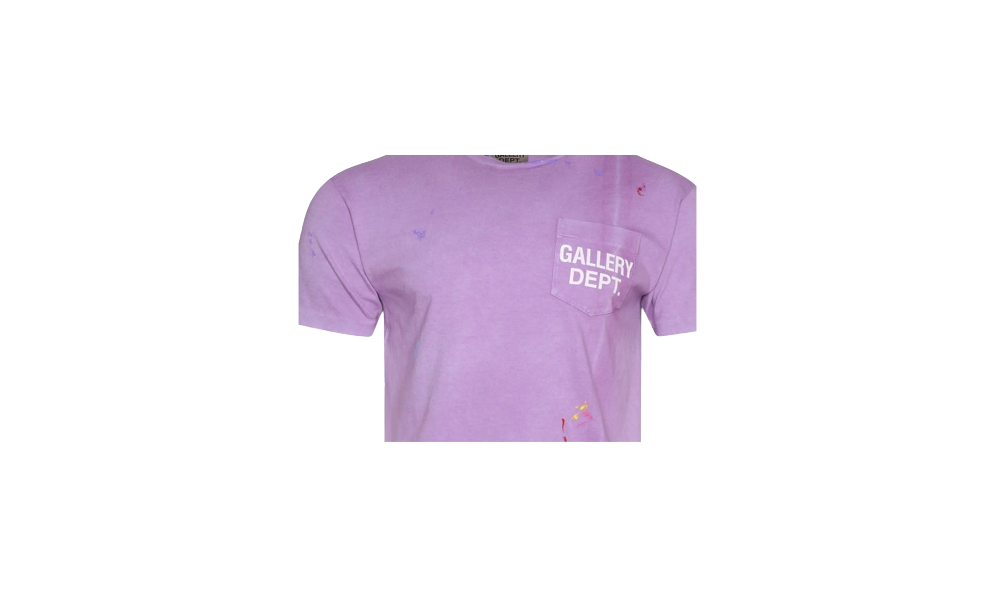 Paint Splatter Logo Tee "Purple" K5Y4R6WK
