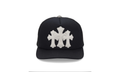 Triple Cross Cemetery Hat "Black - Calfskin/Mohair" CHRM0635