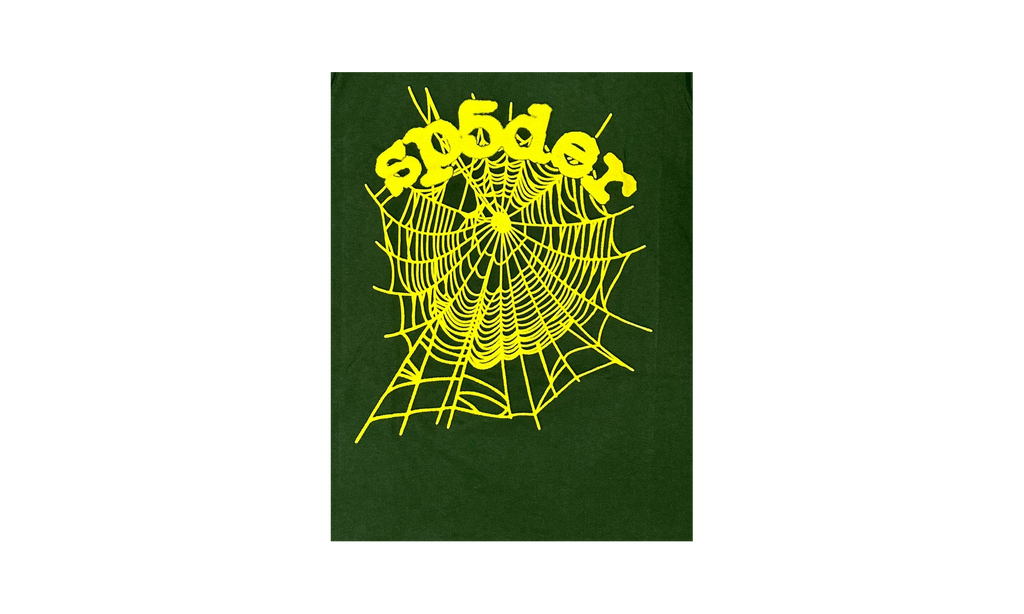 OG Web Tee "Green/Yellow" SP5der181
