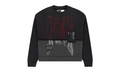 Diffused Collegiate Crewneck "Black" SP5der245