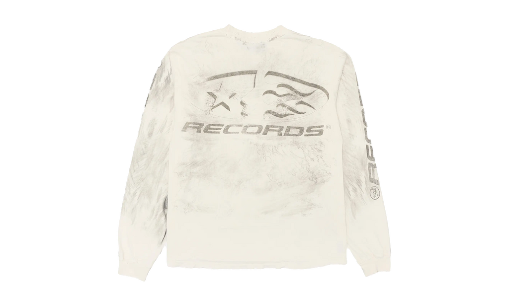 HStar Records L/S T-Shirt "White" HSR047