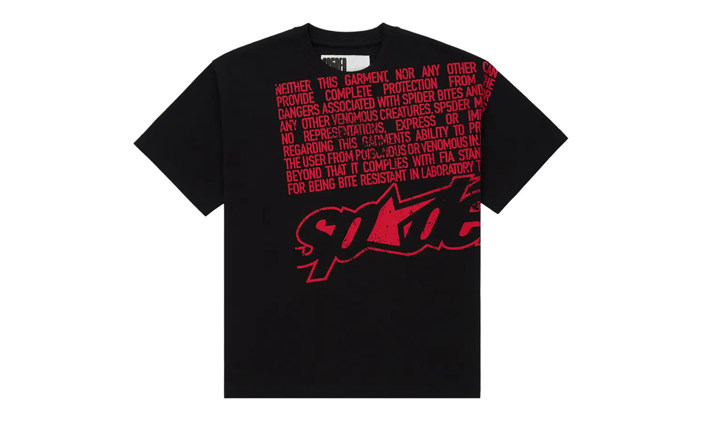 Disclaimer SS Tee "Black" SP5der235