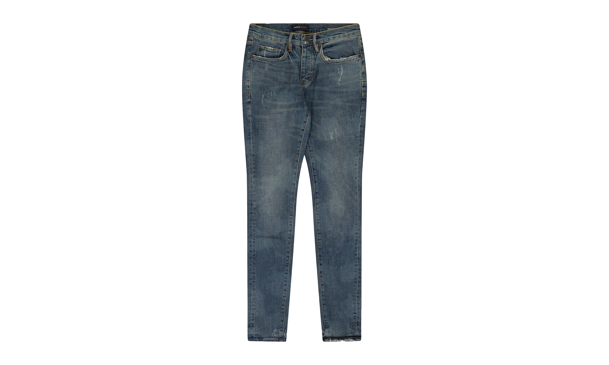 Indigo Perforated Denim "Indigo" P001 SPFD424