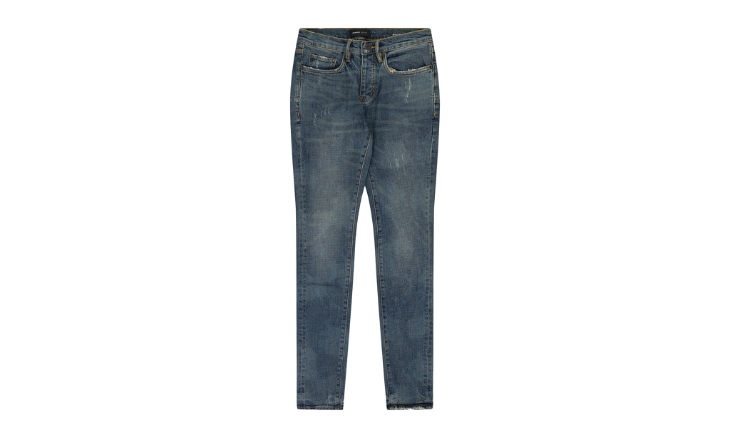 Indigo Perforated Denim "Indigo" P001 SPFD424