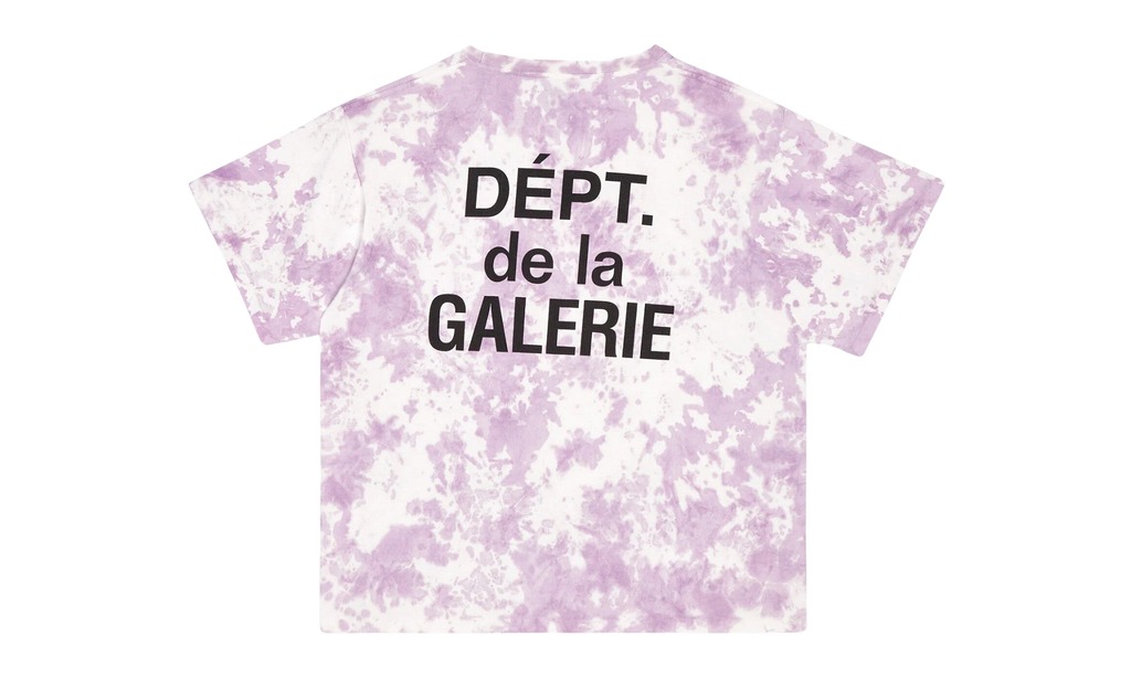 French T-Shirt "Lavender Tie Dye" GD056