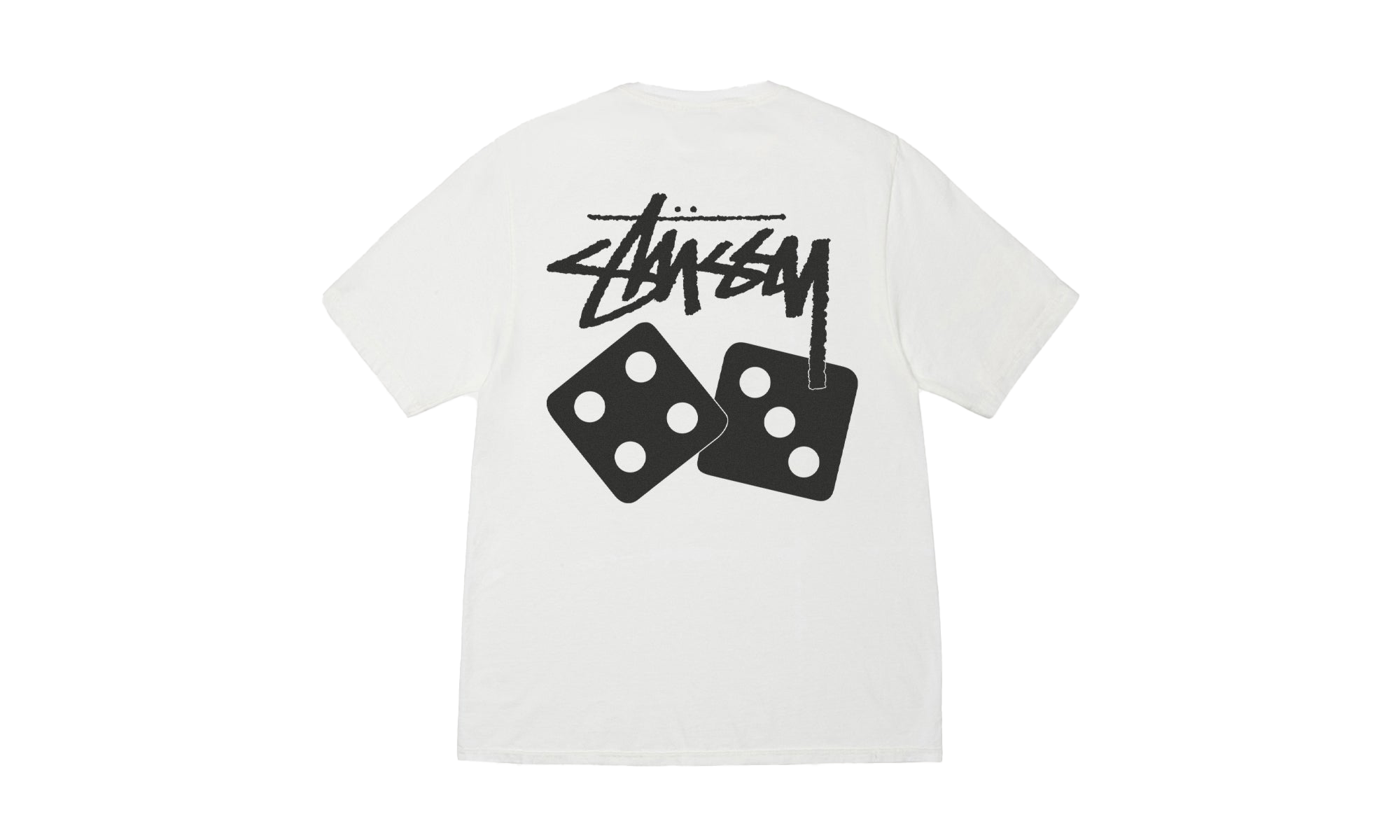 DICE TEE PIGMENT DYED "White" STUS12