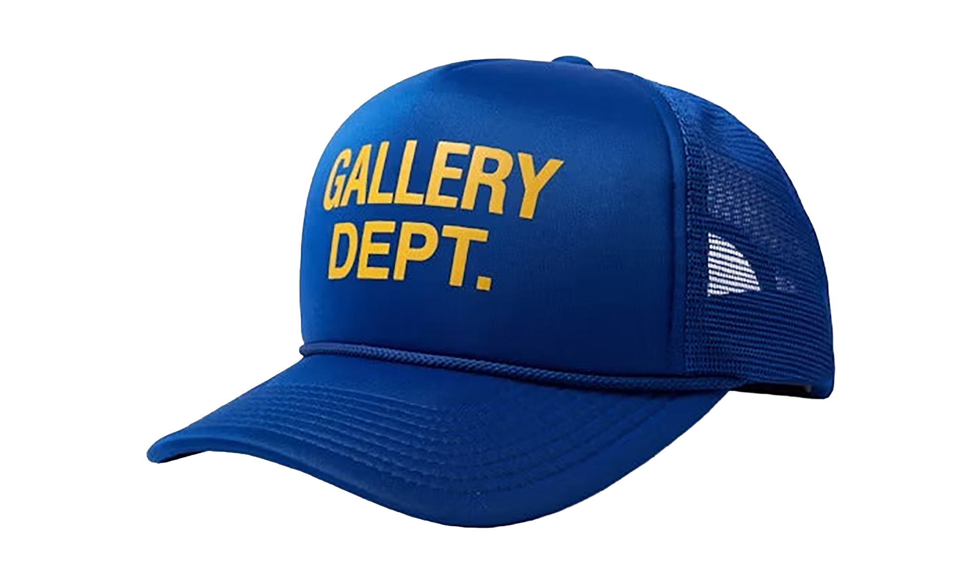 Logo Print Trucker Cap "Blue" GD077