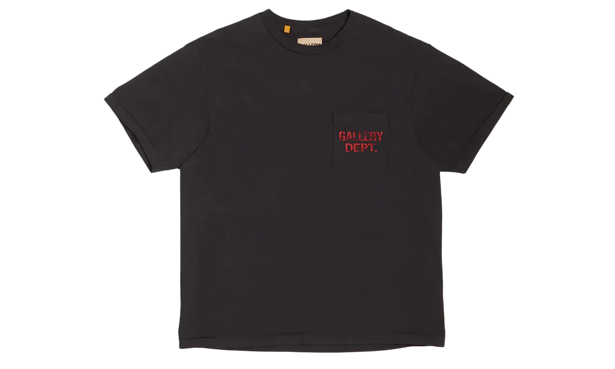 Logo Pocket T-Shirt "Black / Red" GDLPT 1000
