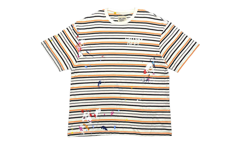 Nelson Striped Short Sleeve Tee Shirt "Multi" NL 1099