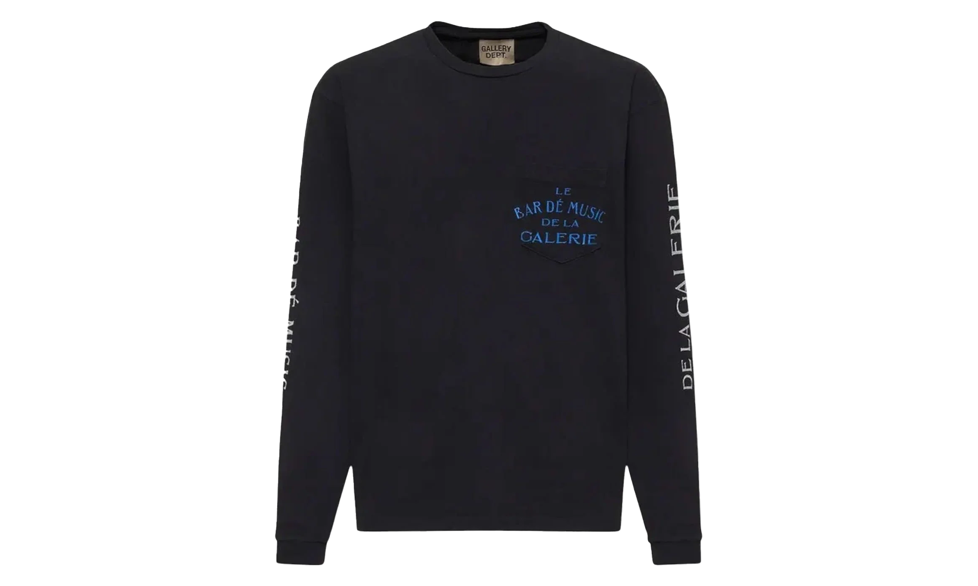 Music Bar L/S T-Shirt "Black / Blue" JVMFQVS8