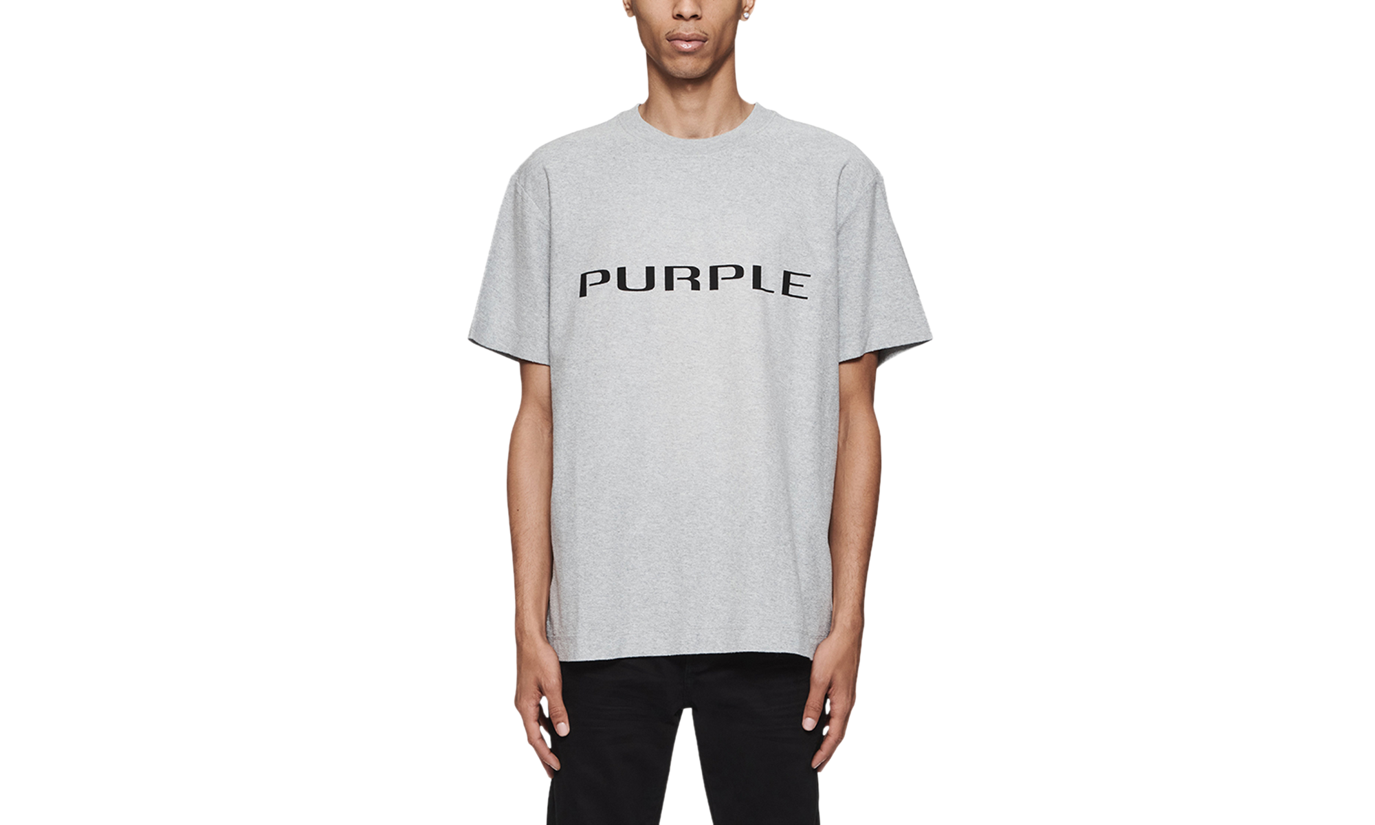 Wordmark Tee 'Heather Grey' "Grey" P104-JWHG324