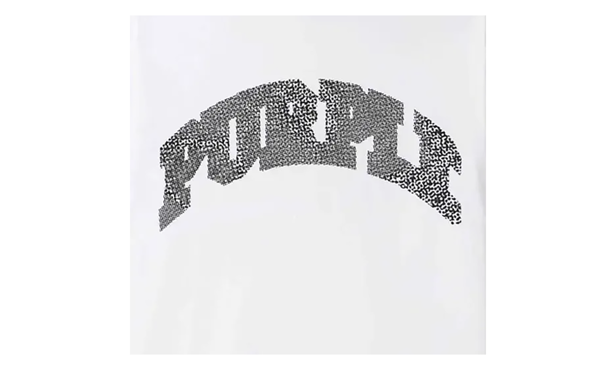 Slab Wordmark Tee "White" P117 HWPP126