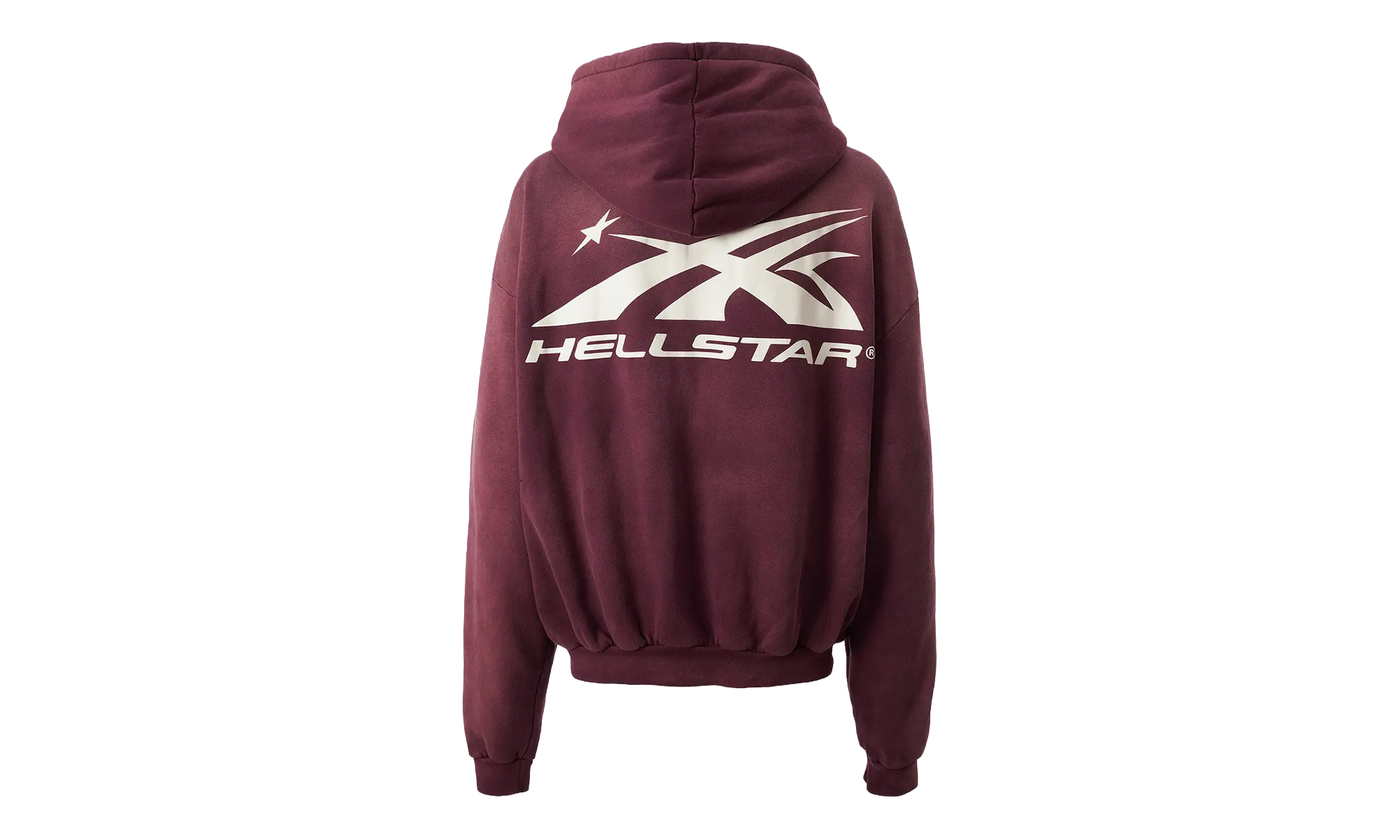 HS Logo Zip Up Hoodie "Burgundy" HSR122
