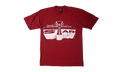 Jesus Emblem T-Shirt "Burgundy" HSR108